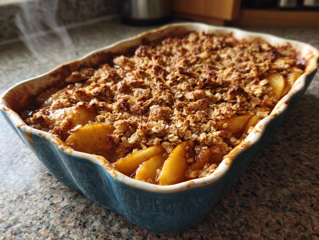 Classic Apple Crisp with Oat Topping
