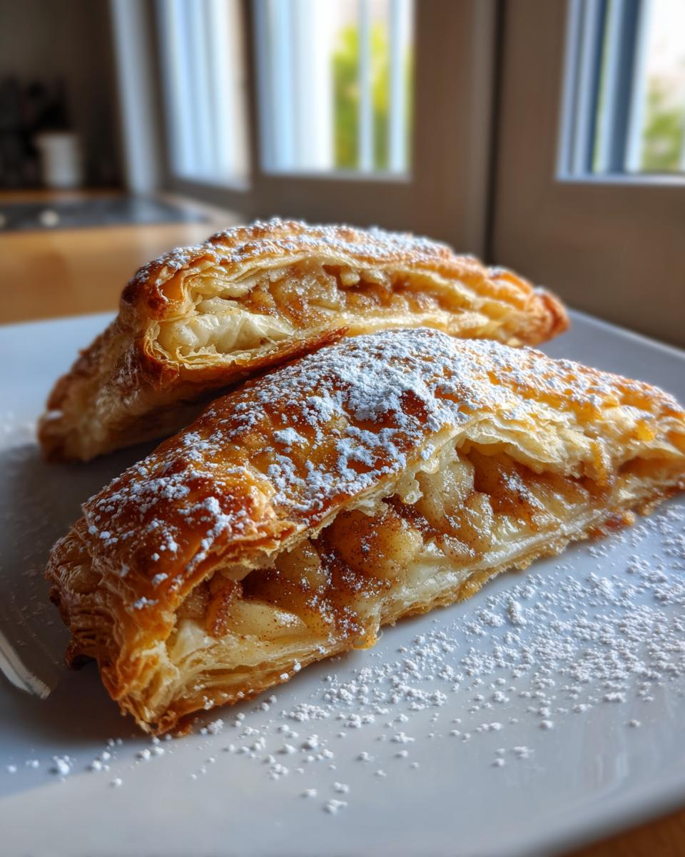 Classic Apple Turnovers with Puff Pastry - detail 2