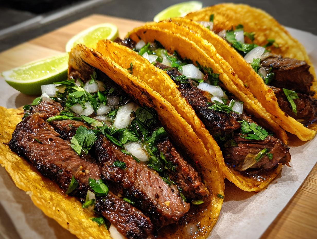 Classic Carne Asada Street Tacos