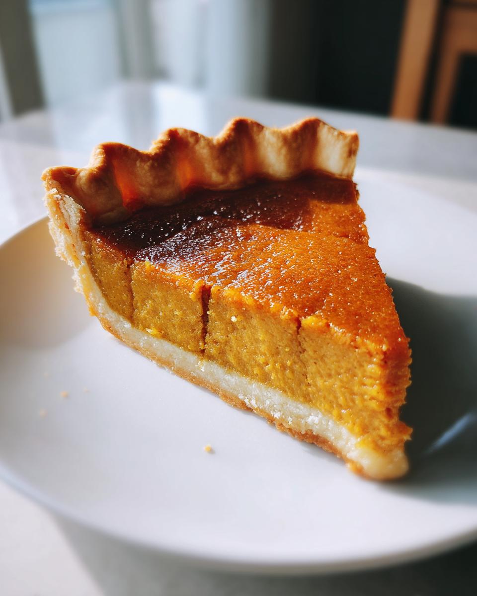 Classic Pumpkin Pie - detail 1
