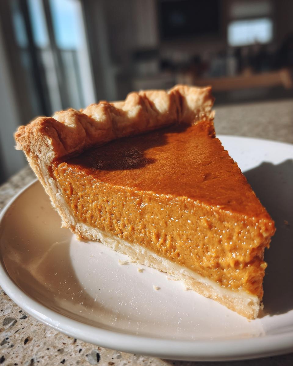 Classic Pumpkin Pie - detail 4