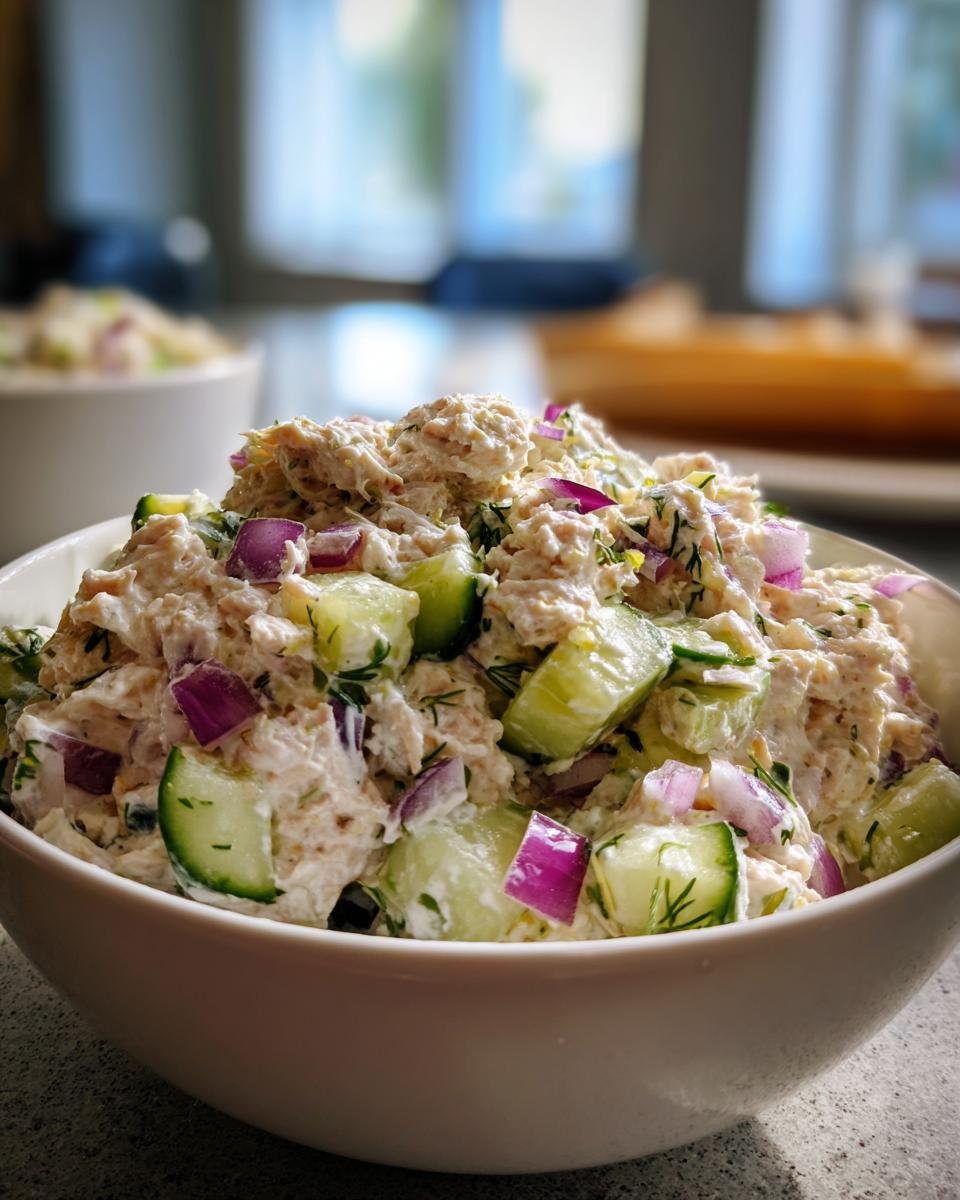 Cottage Cheese Tuna Salad - detail 1