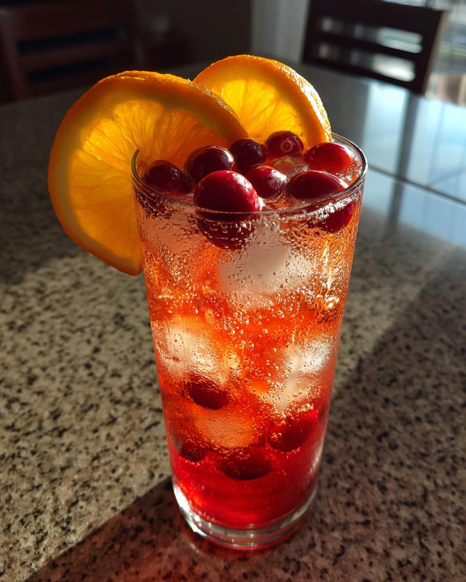 Cranberry Orange Mocktail - detail 2