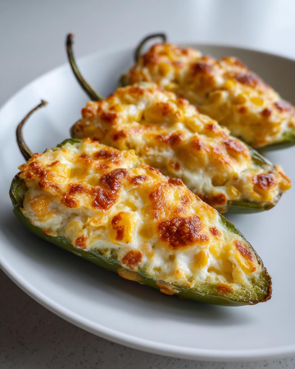 Cream Cheese and Corn Stuffed Jalapeños 6 Cream Cheese and Corn Stuffed Jalapeños - detail 1