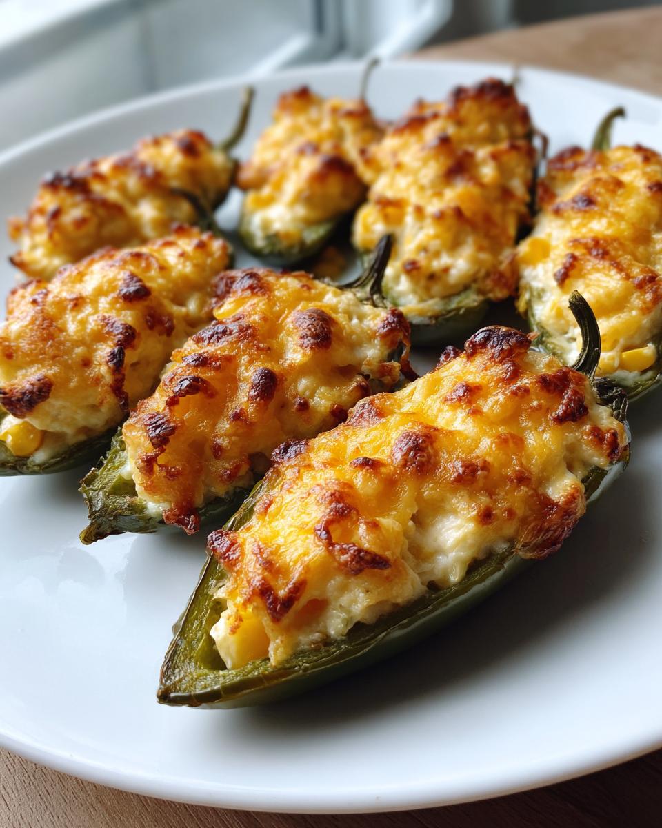 Cream Cheese and Corn Stuffed Jalapeños 7 Cream Cheese and Corn Stuffed Jalapeños - detail 2