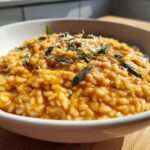 30-Minute Creamy Pumpkin Sage Risotto - Irresistibly Rich Comfort 6 Creamy Pumpkin Sage Risotto