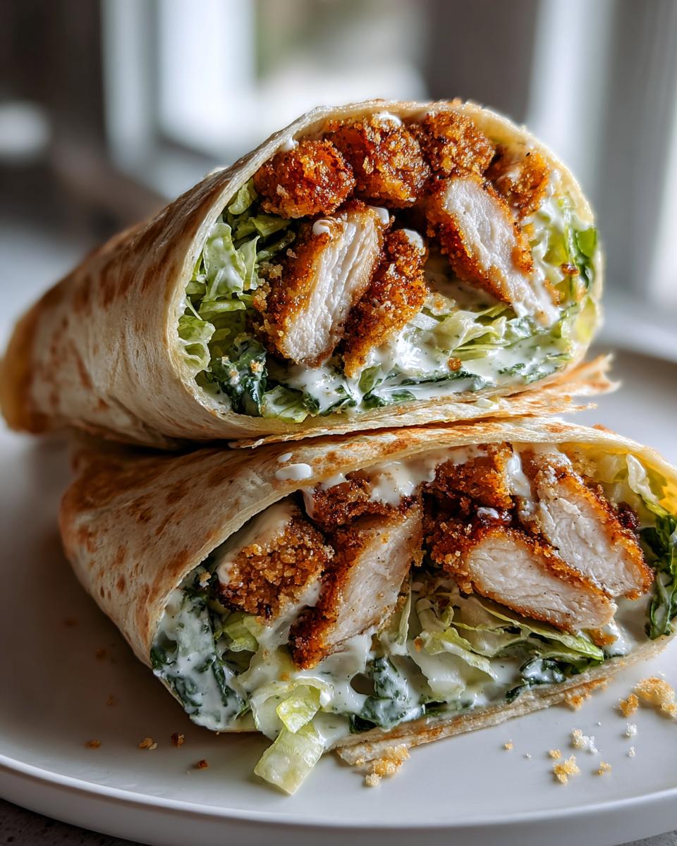 Crispy Chicken Caesar Wrap - detail 1