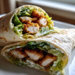 15-Minute Crispy Chicken Caesar Wrap - Irresistible Crunch Heaven 8 Crispy Chicken Caesar Wrap