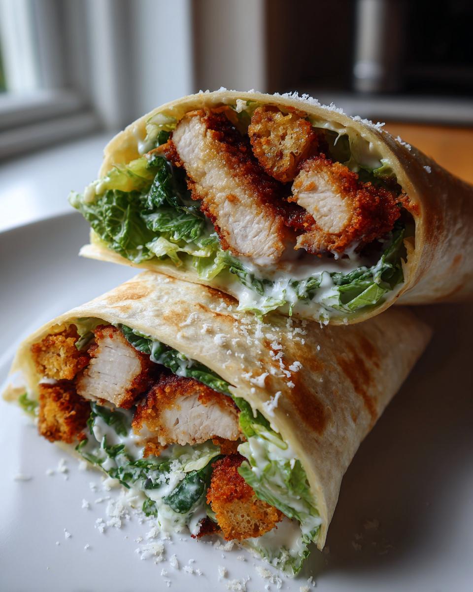 Crispy Chicken Caesar Wrap - detail 2