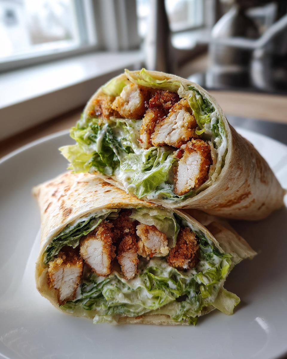 Crispy Chicken Caesar Wrap - detail 3