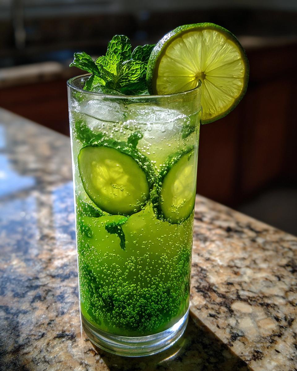 5-Minute Cucumber Lime Aperitif Mocktail for Instant Refreshment 7 Cucumber Lime Aperitif Mocktail - detail 3