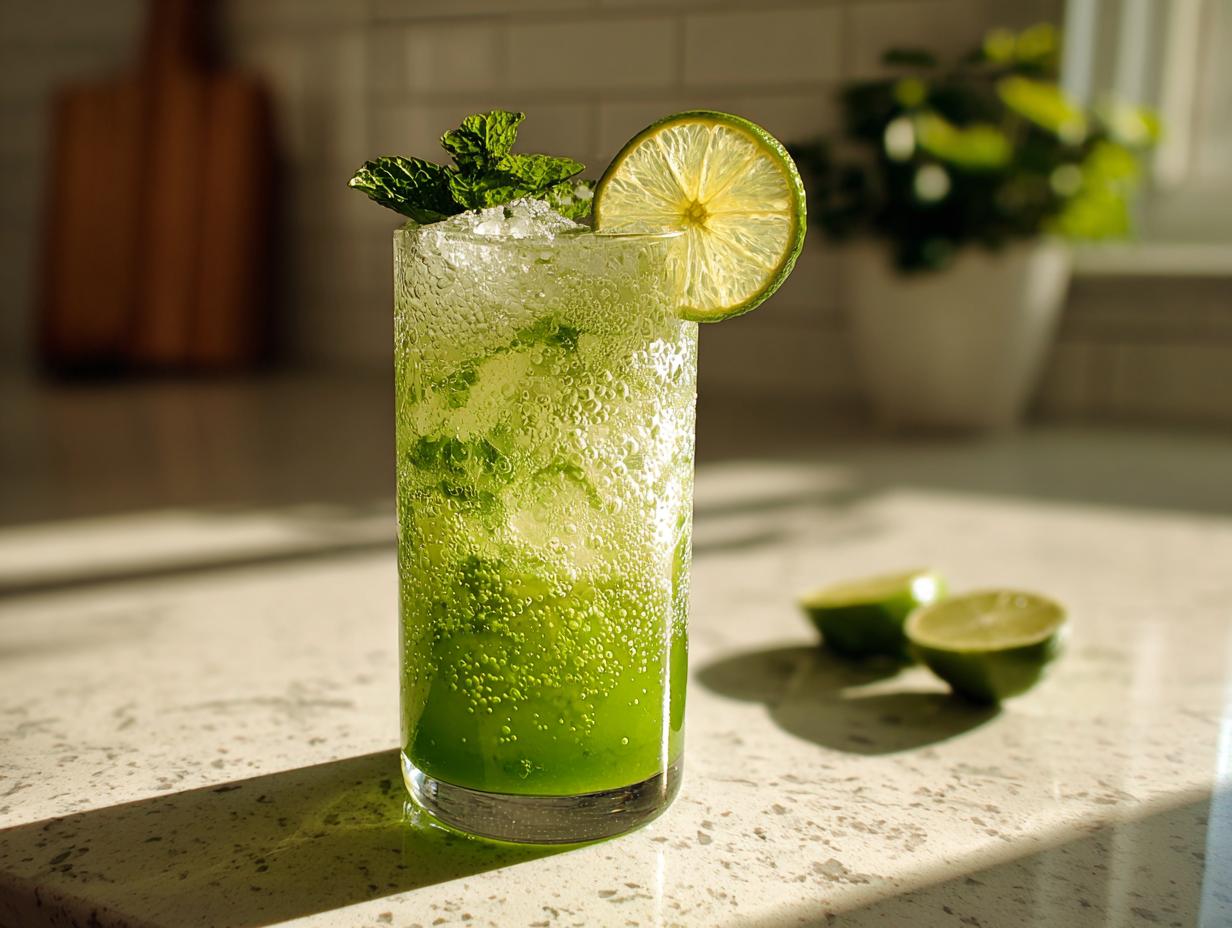 Cucumber Lime Aperitif Mocktail