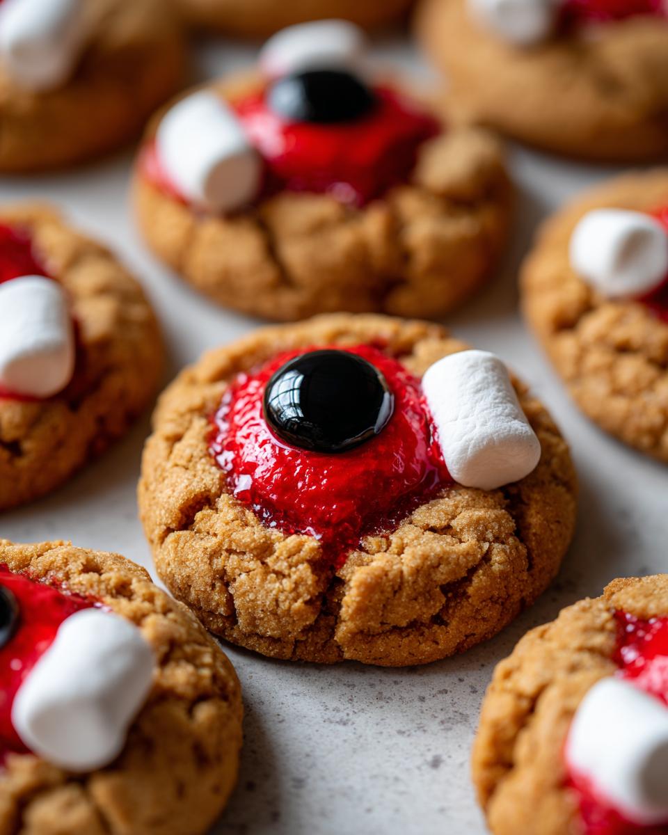 Scary-Easy 3-Ingredient Cyclops Eyeball Cookies Recipe 6 Cyclops Eyeball Cookies - detail 1