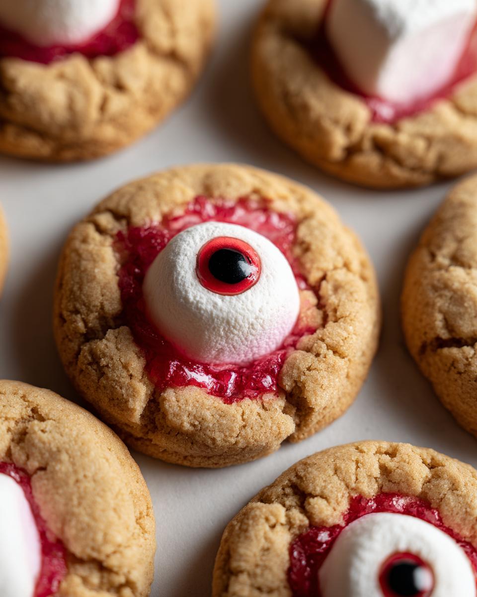 Scary-Easy 3-Ingredient Cyclops Eyeball Cookies Recipe 8 Cyclops Eyeball Cookies - detail 3
