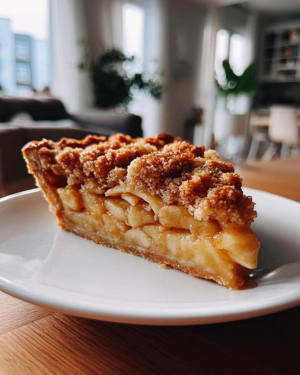 Dutch Apple Pie with Irresistible Crumbly Streusel Topping 4 Dutch Apple Pie - detail 1