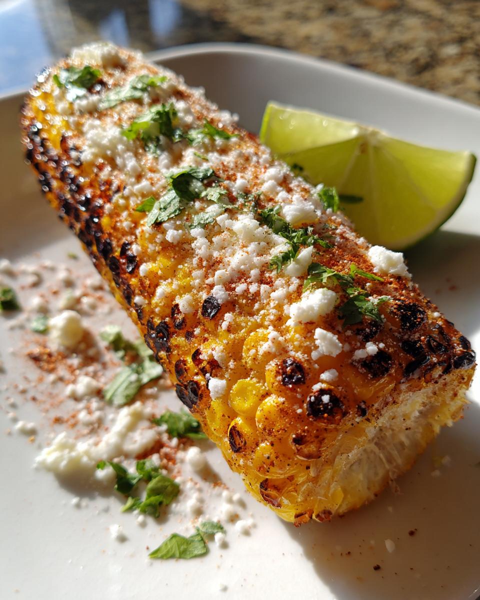 Elote (Mexican Street Corn) - detail 3