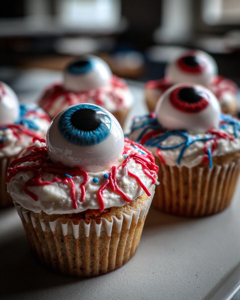 Eyeball Cupcakes - detail 1