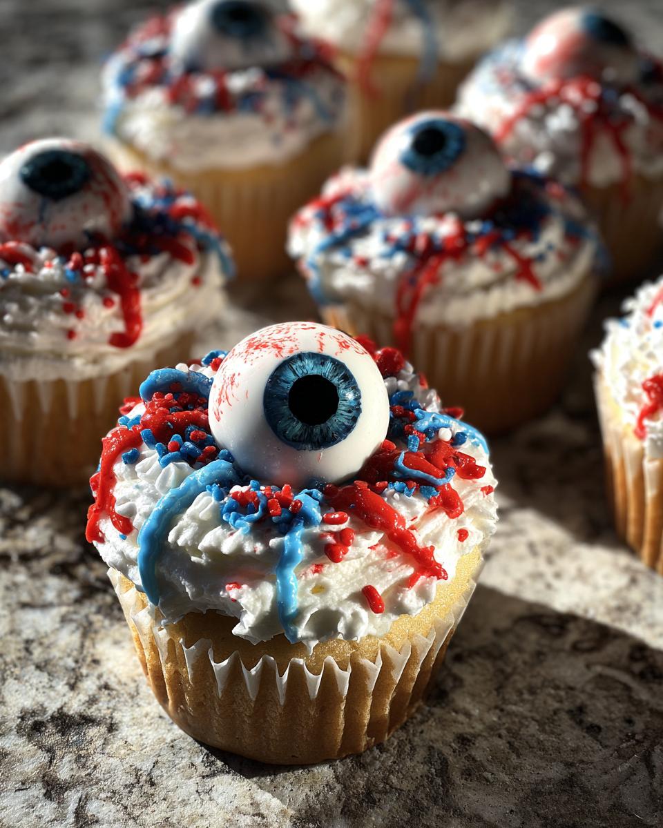 Eyeball Cupcakes - detail 2