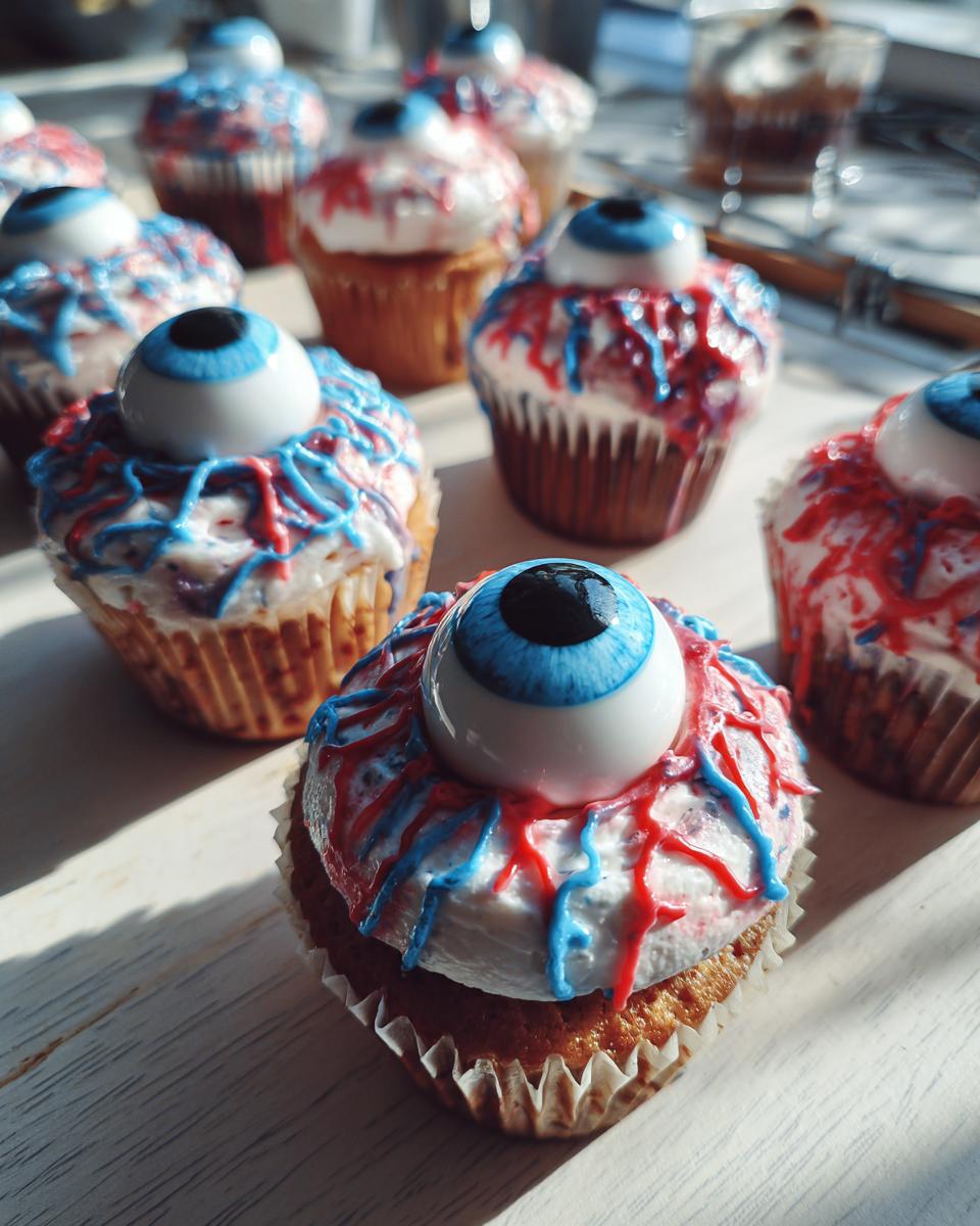 Eyeball Cupcakes - detail 3