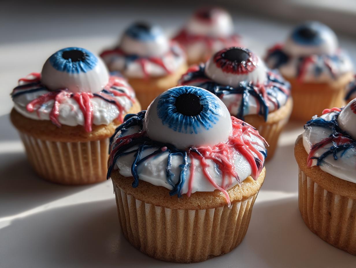 Eyeball Cupcakes