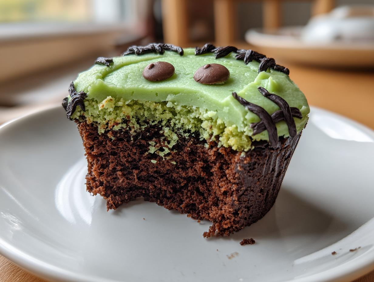 Frankenstein Cupcakes