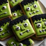Spooky 50 Frankenstein Face Cookies Kids Will Devour Instantly 6 Frankenstein Face Cookies