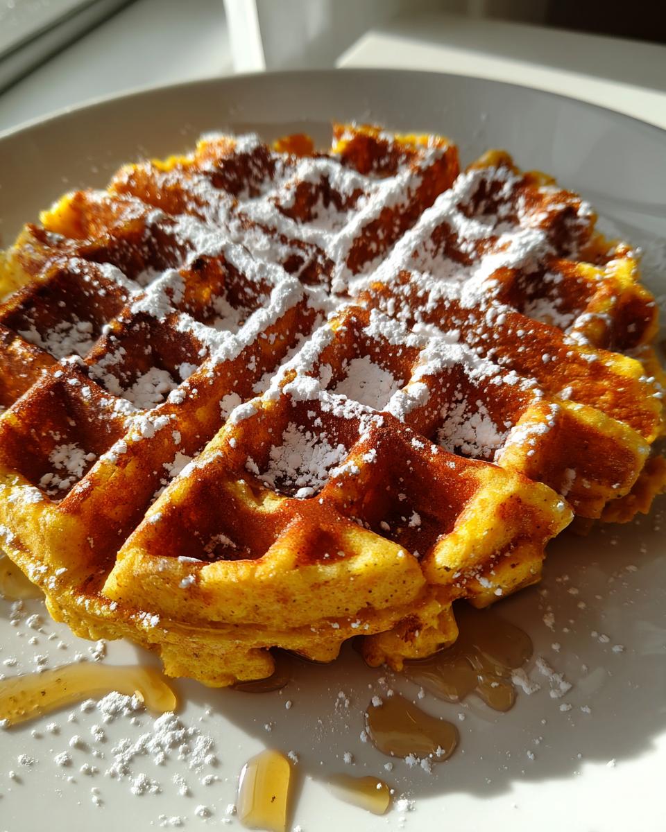 Freezer-Friendly Pumpkin Waffles: 3-Minute Breakfast Bliss 5 Freezer-Friendly Pumpkin Waffles - detail 1