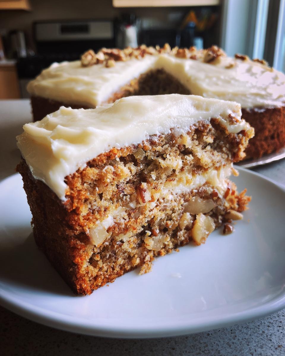 Fresh Apple Cake with Cream Cheese Frosting - detail 1