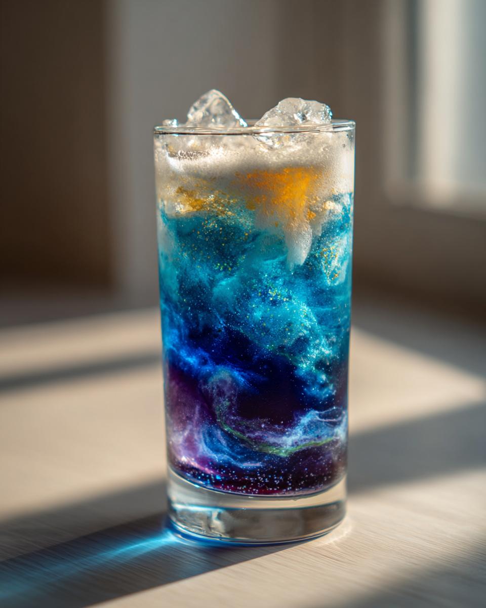 5-Min Galaxy Mocktail Recipe: A Stunning Showstopper! 7 Galaxy Mocktail - detail 2