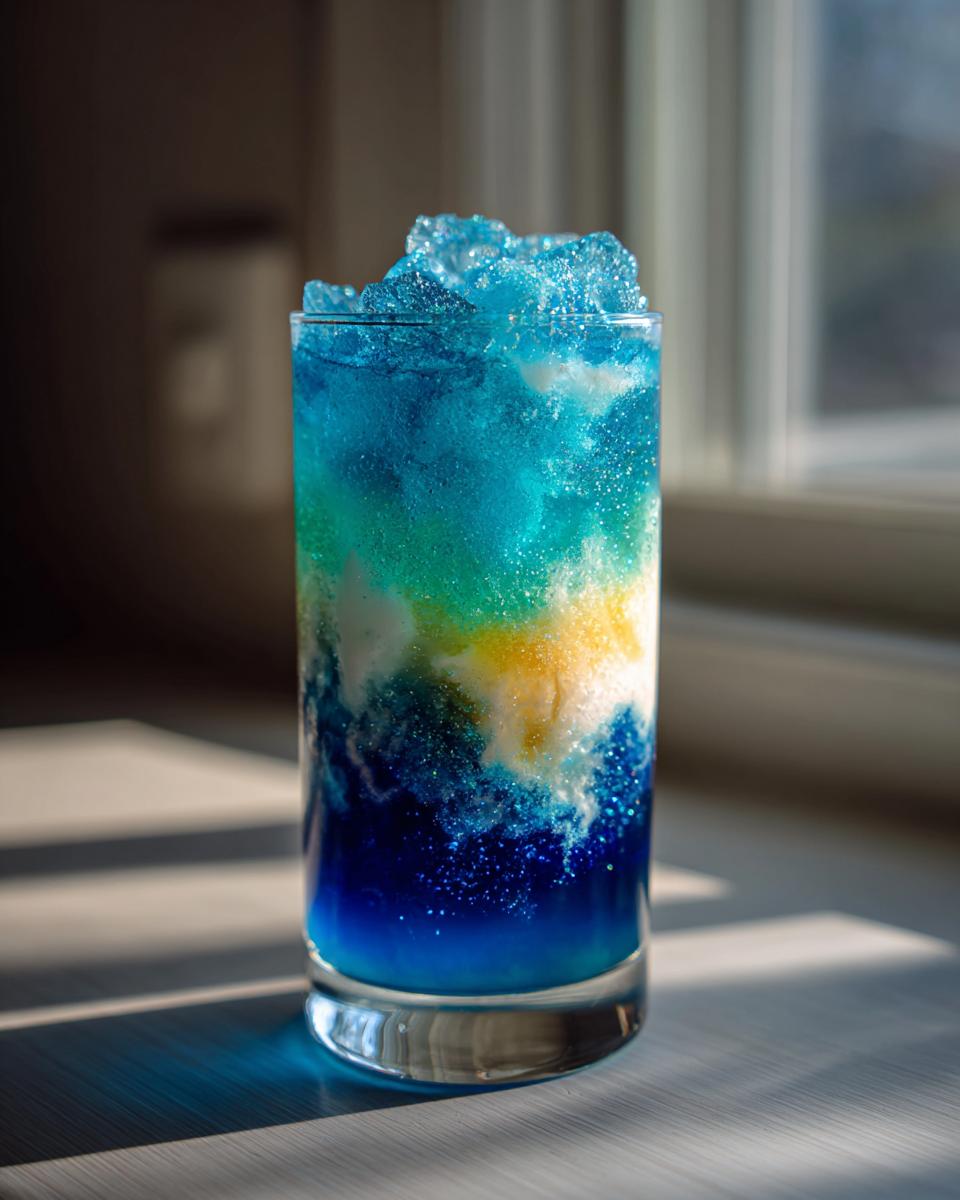 5-Min Galaxy Mocktail Recipe: A Stunning Showstopper! 9 Galaxy Mocktail - detail 4
