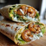20-Minute Garlic Butter Shrimp Caesar Wrap - Irresistible Flavor Explosion 10 Garlic Butter Shrimp Caesar Wrap