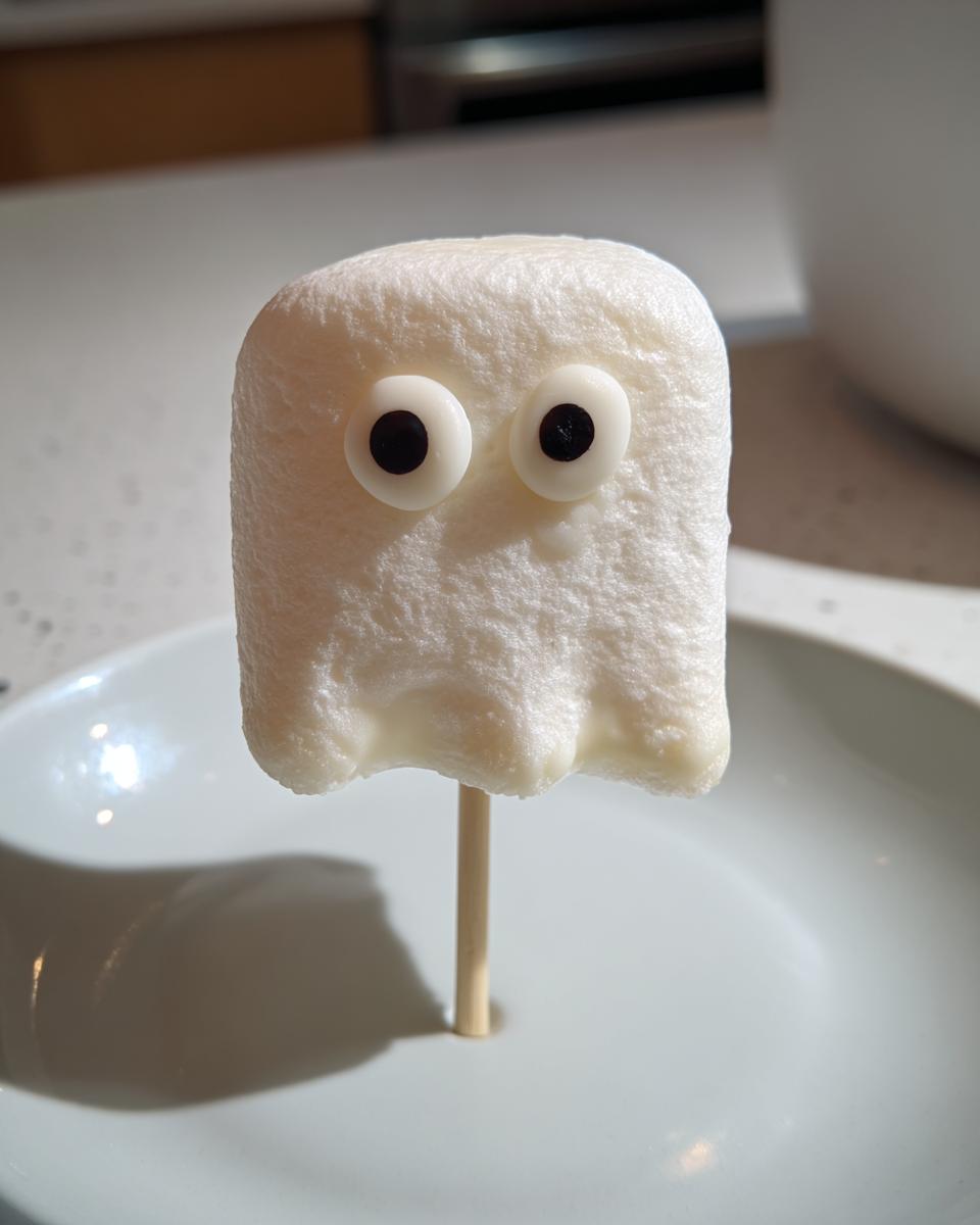 Ghost Marshmallow Pops - detail 1