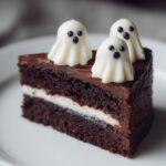 Spooky-Perfect Ghost-Topped Chocolate Cake in 5 Steps 6 Ghost-Topped Chocolate Cake
