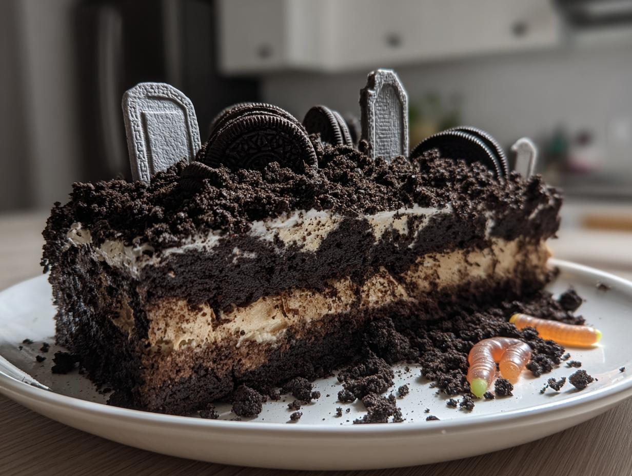 Graveyard Dirt Cake
