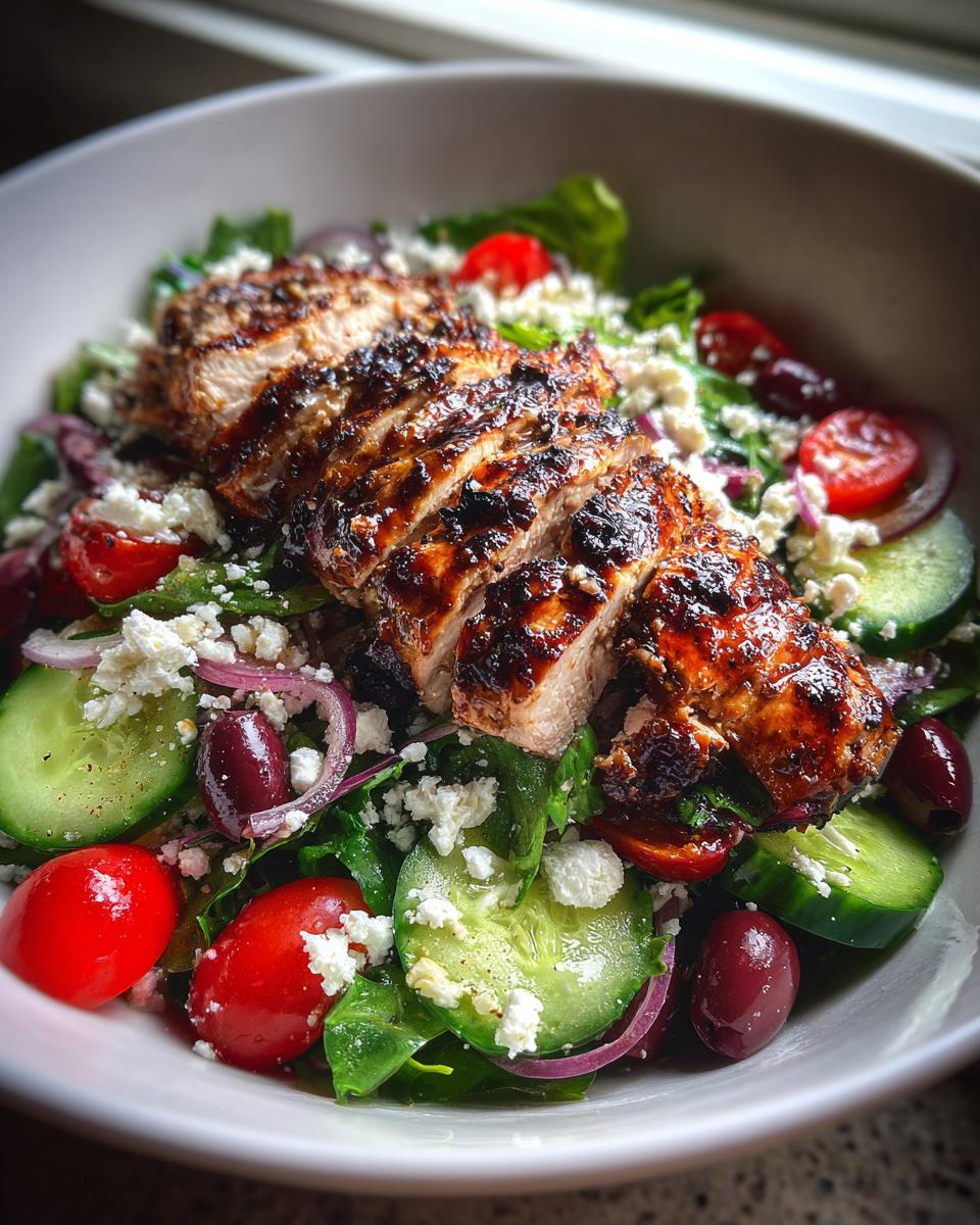 Juicy Greek Grilled Chicken Salad in Just 30 Minutes 7 Greek Grilled Chicken Salad - detail 2