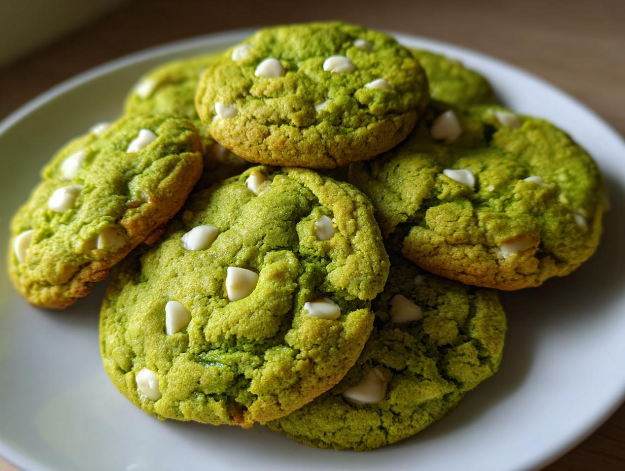 Green Slime Cookies