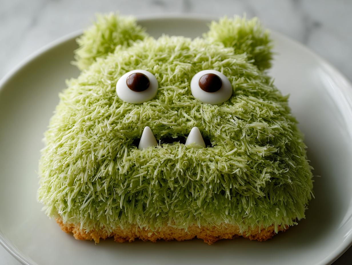 Hairy Monster Furry Cookies