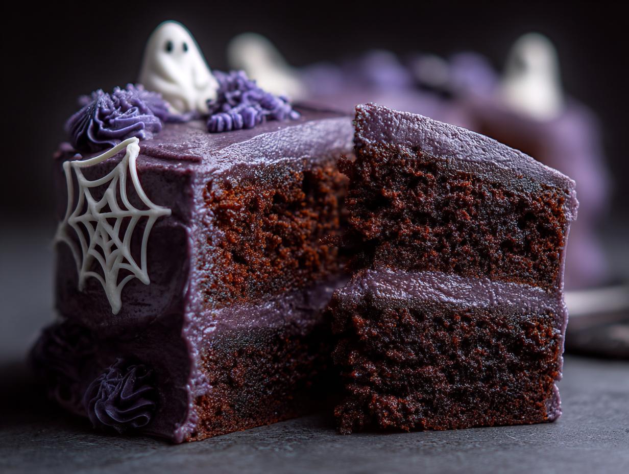 Haunted House Layer Cake