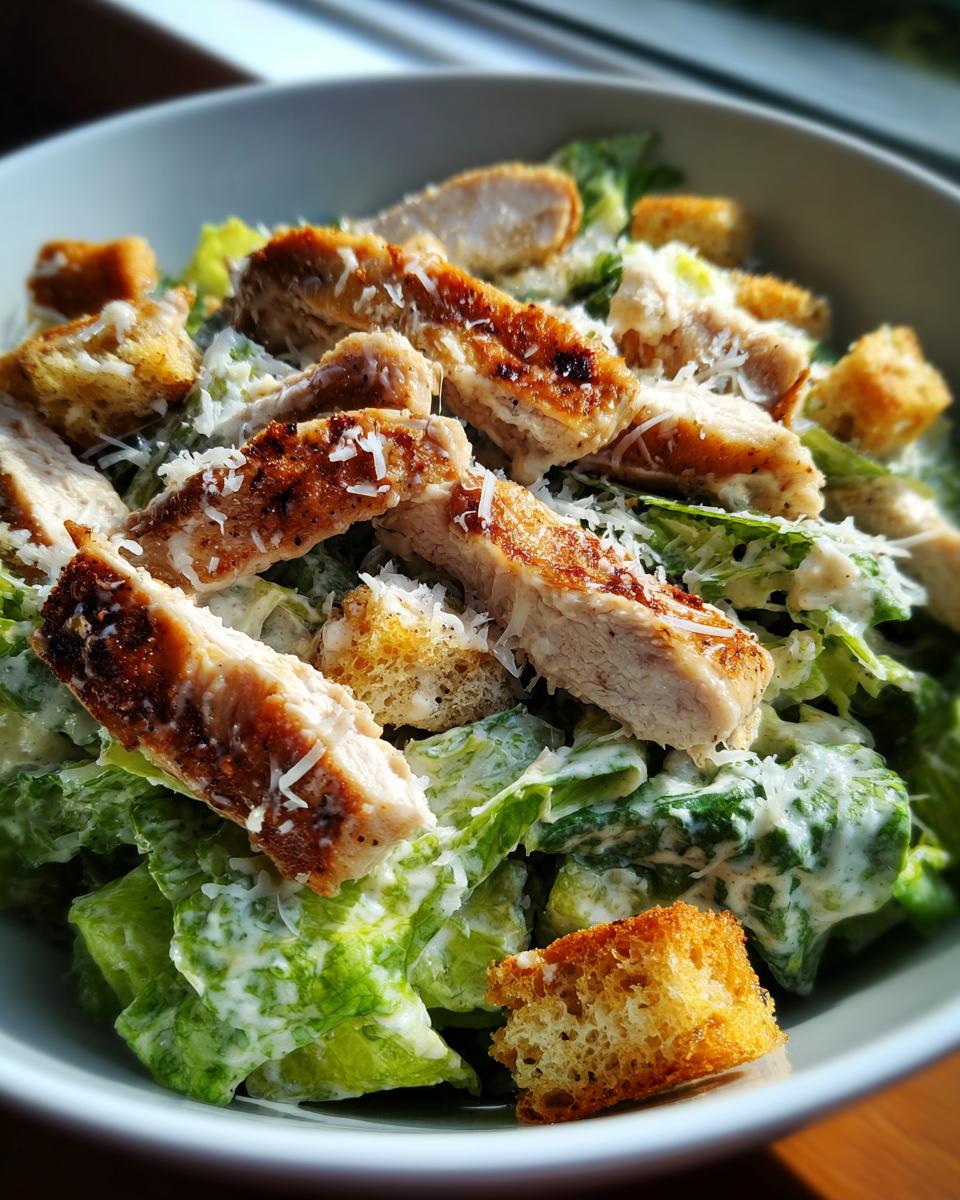 High-Protein Chicken Caesar Salad - detail 1