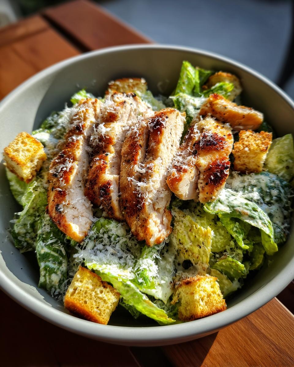 High-Protein Chicken Caesar Salad - detail 2