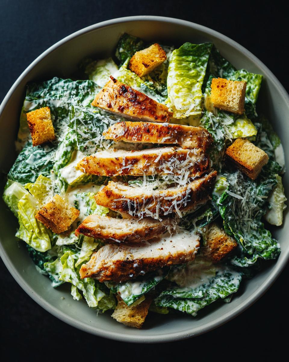 High-Protein Chicken Caesar Salad - detail 3