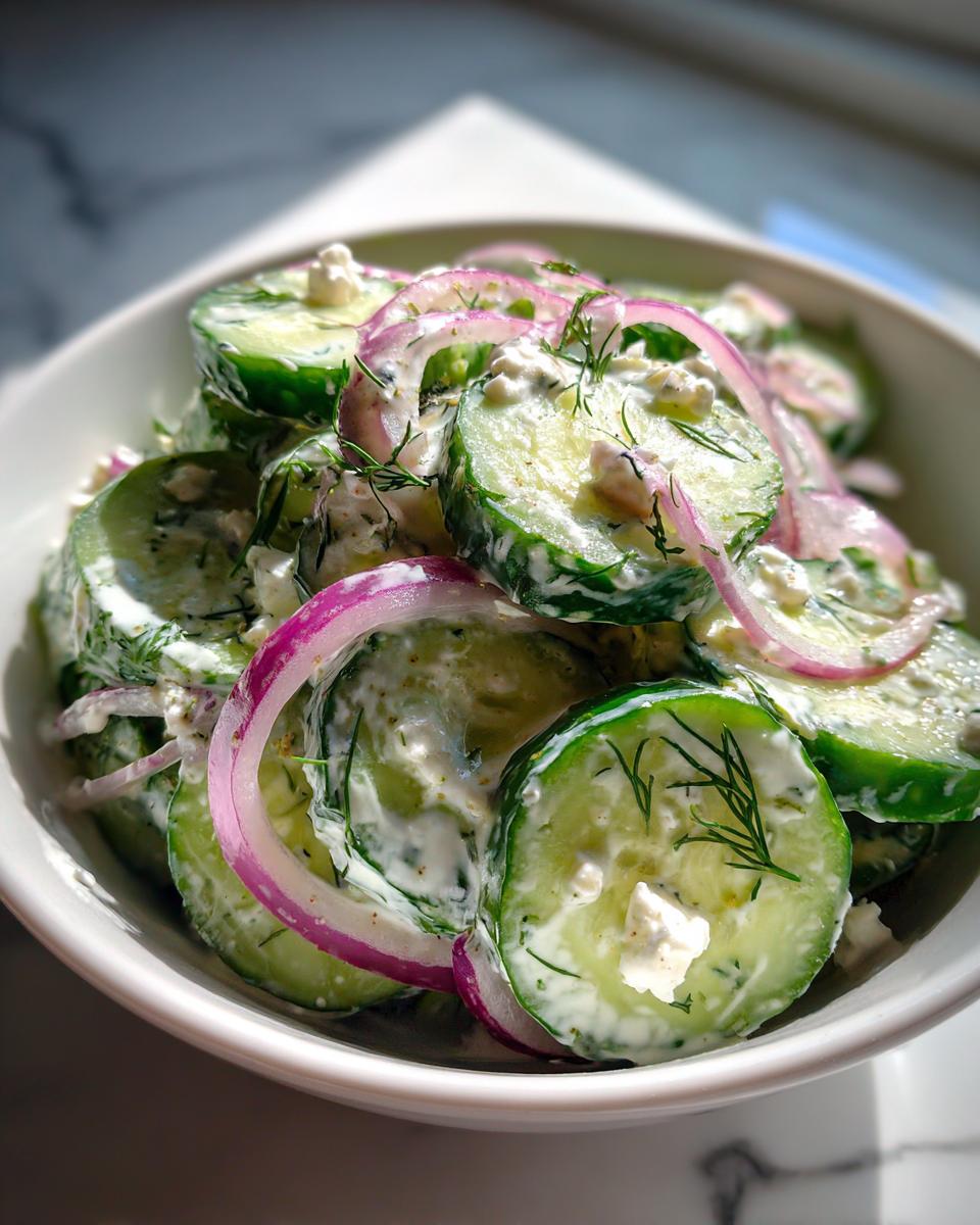 High-Protein Cucumber Salad - detail 2