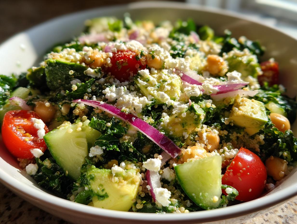 High-Protein Green Goddess Salad