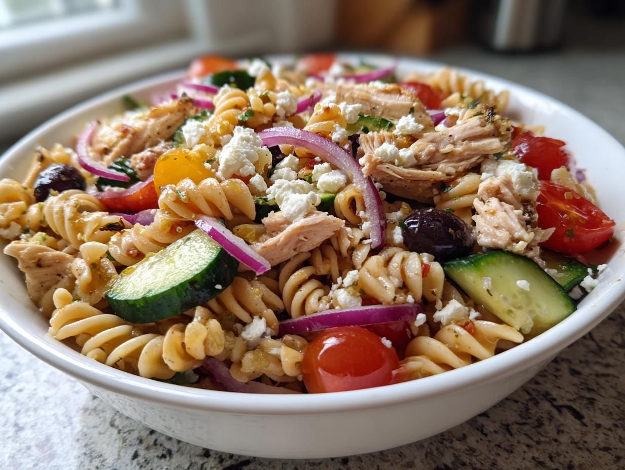 High-Protein Pasta Salad