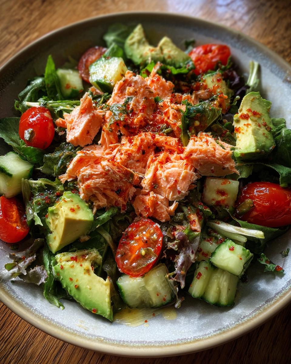 High-Protein Salmon Salad - detail 1