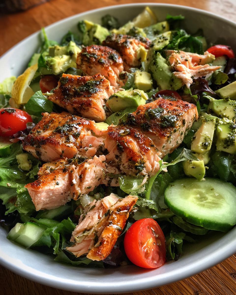 High-Protein Salmon Salad - detail 3