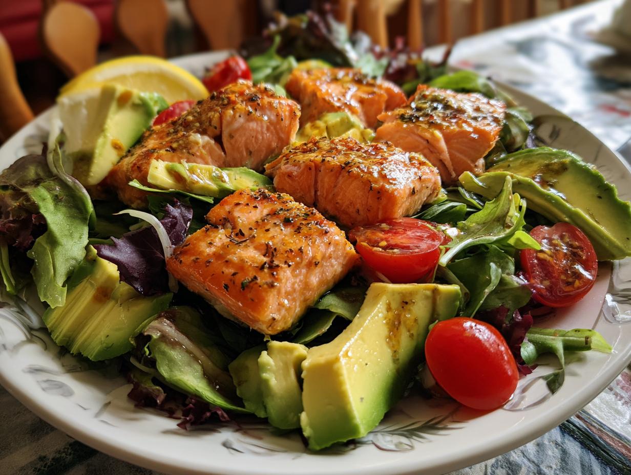 High-Protein Salmon Salad