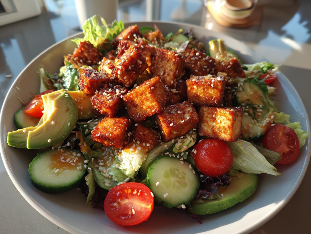 High-Protein Tofu Salad