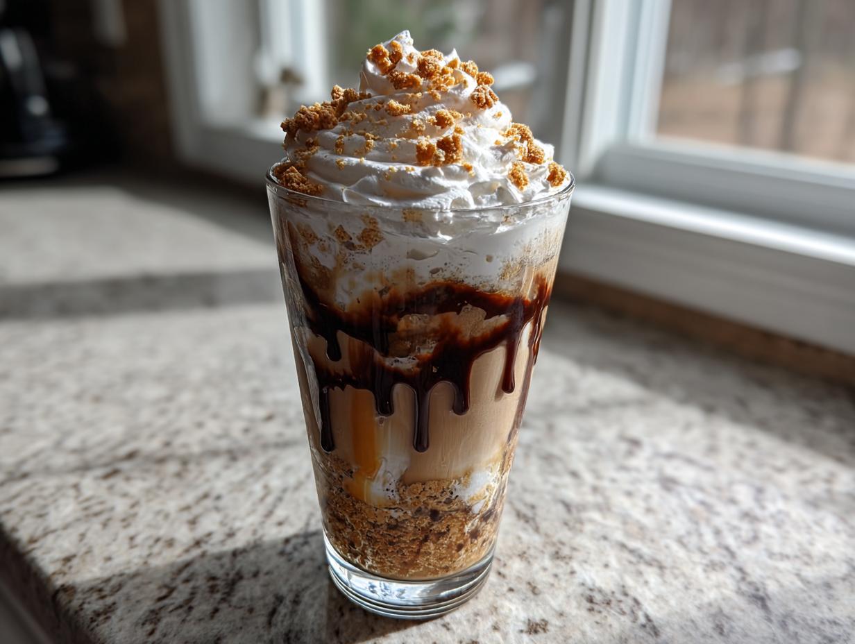 Iced Teddy Graham Latte