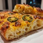 Fiery 3-Cheese Jalapeño Cheddar Focaccia Heaven 10 Jalapeño Cheddar Focaccia